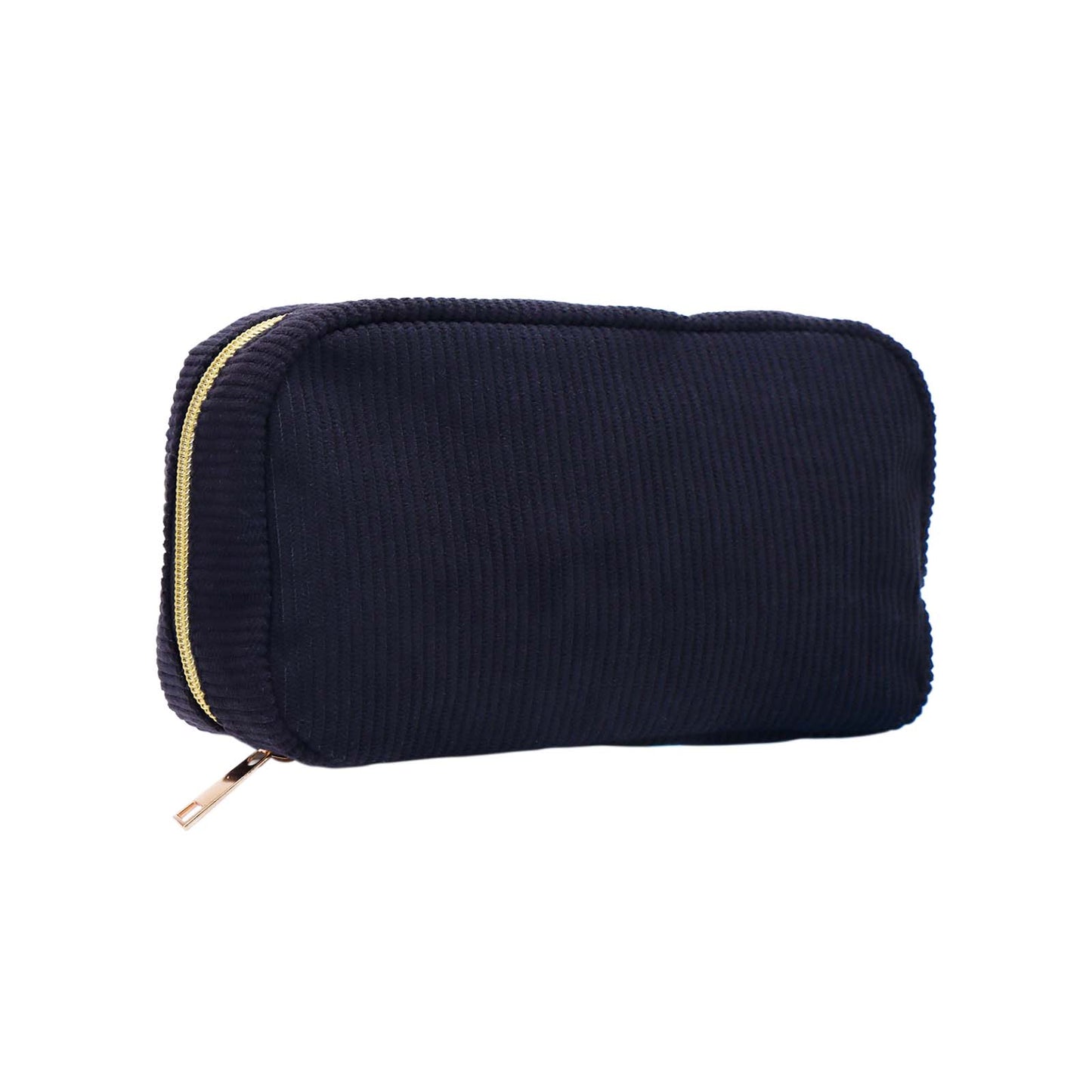 Corduroy Makeup Bag Solid Cosmetic Bag Brushes Organizer Travel Toiletry Zipper Pouch Storage Bag