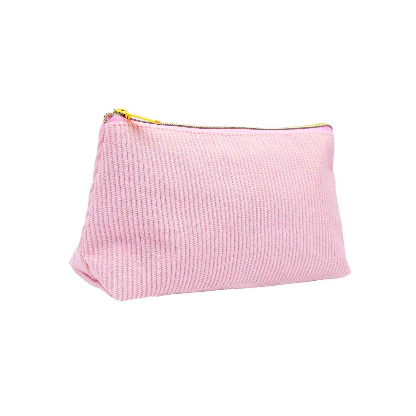 Corduroy Makeup Bag Solid Cosmetic Bag Brushes Organizer Travel Toiletry Zipper Pouch Storage Bag