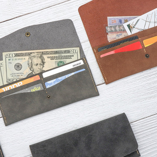 Cash Envelope Wallet Money Holder Budget Wallet PU Leather Money Organizer for Cash