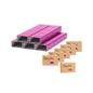 6 Box Colorful 26/6 Standard Staple Set 12mm Width 1000/Box Total 6000 Colored Staples for Stapler