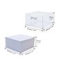 Non Sticky Notes 500 Sheets Note Pads with Clear Plastic Note Holder Reminders Memo Pad