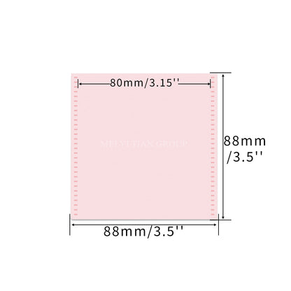 12pcs 3.5x3.5 Inch Black Pink Frosted PP Cash Envelope Zipless Money Envelopes Pocket Container