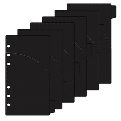 A6 Double Pockets 6 Tabs PP Cash Envelopes Dividers