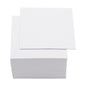 Blank Note Pads White and Colorful Memo Pads 500 Sheets Non Sticky Note Paper White Memo Holder